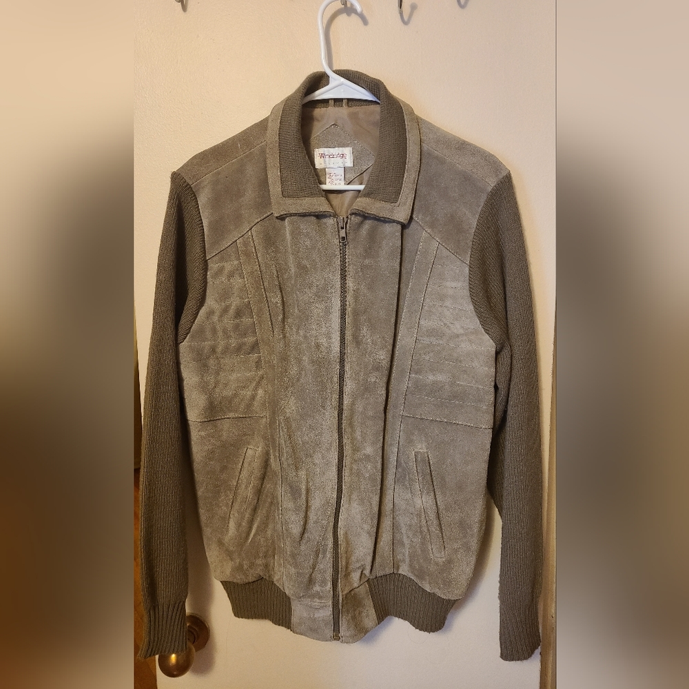 Windridge Mervyns Vintage Split Cowhide Leather Suede Jacket